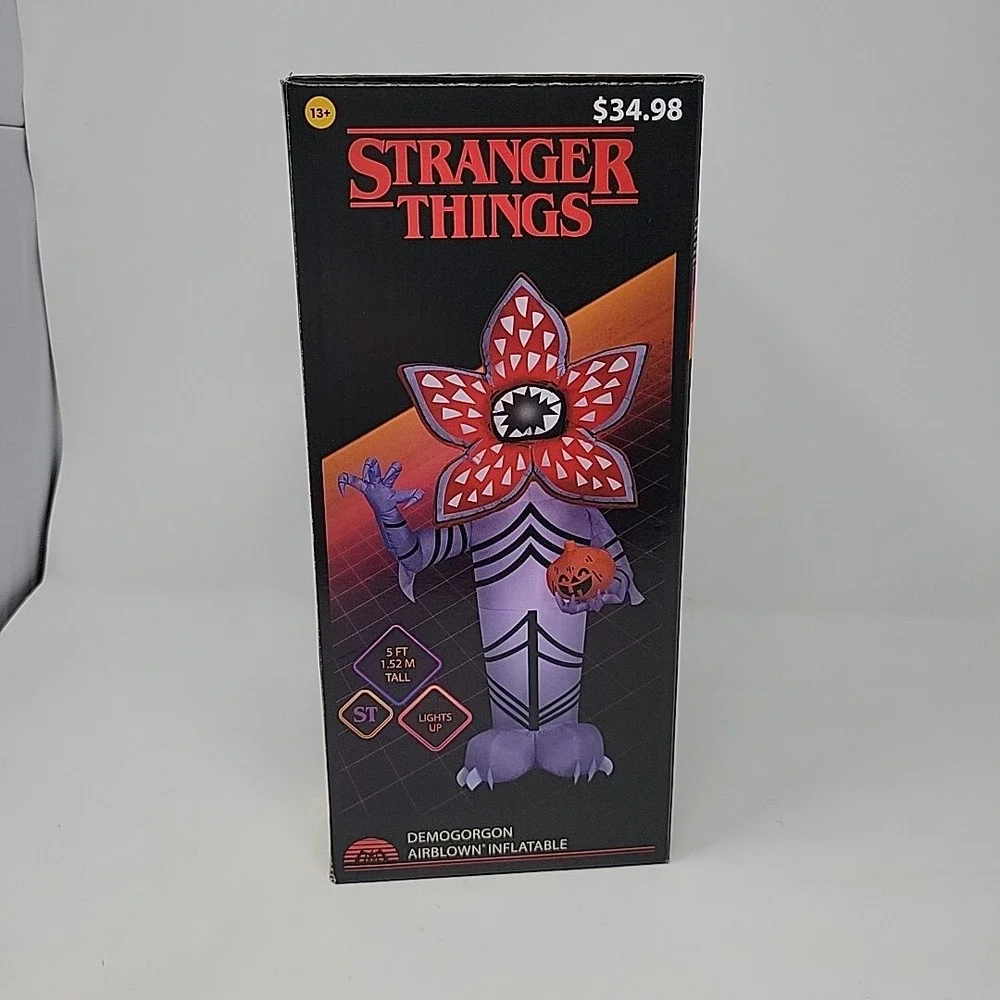 Gemmy Demogorgon Stranger Things  Airblown Inflatable 5 Feet  Blow Up Halloween‎